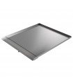 Open Front Trench Drain Pan - 34" x 30" x 1" - Stainless Steel