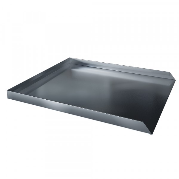 Dishwasher Leak Pan - 21" D x 18" W x 1" H - Stainless Steel