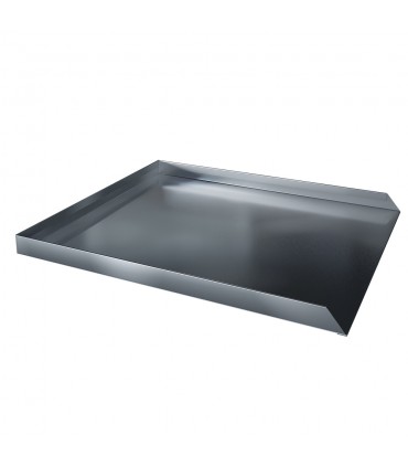 Dishwasher Leak Pan - 21" D x 25" W x 1" H - Stainless Steel