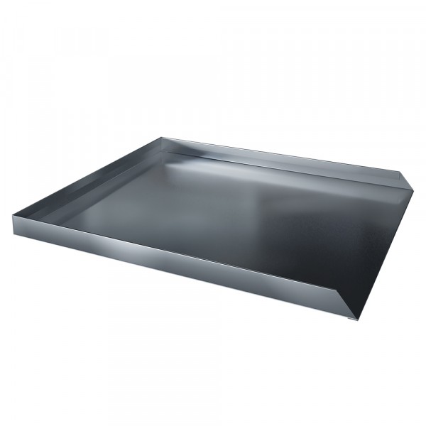 Ice Machine Leak Pan - 21" D x 15" W x 1" H - Stainless Steel