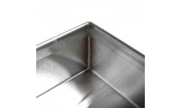 Drip Pan - 24" x 24" x 2.5" - Stainless Steel