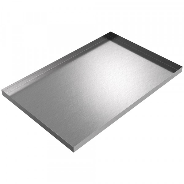 Under Sink Pan - 34.25" x 22.5" x 1.5" - Stainless Steel