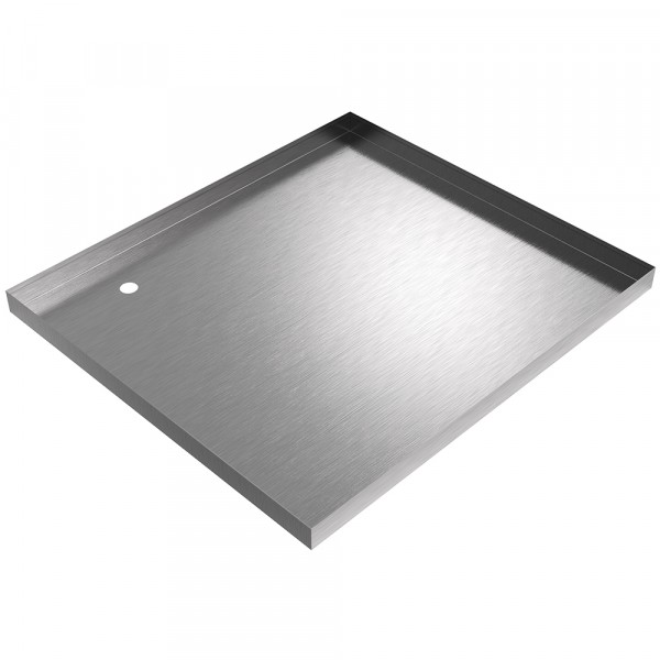 Drain Pan - 36" x 32" x 2" - Stainless Steel