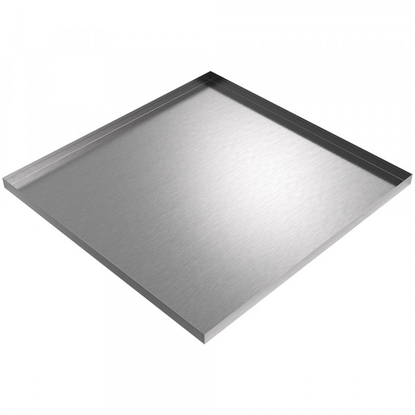 Drip Pan - 35" x 34" x 1.5" - Stainless Steel