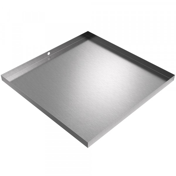 Drain Pan - 36" x 36" x 2" - Stainless Steel