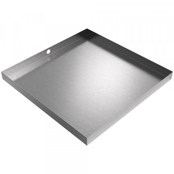 Drain Pan - 32" x 32" x 2.5" - Stainless Steel