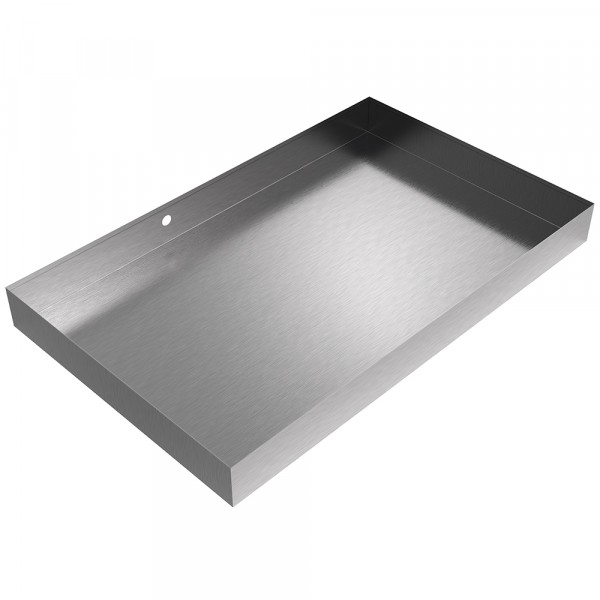 Drain Pan - 42" x 26" x 4" - Stainless Steel