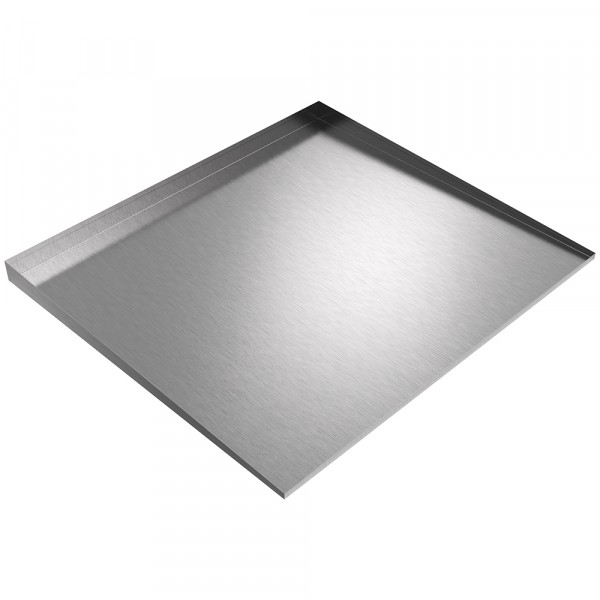 Low Profile Drip Pan - 36" x 32" - Stainless Steel