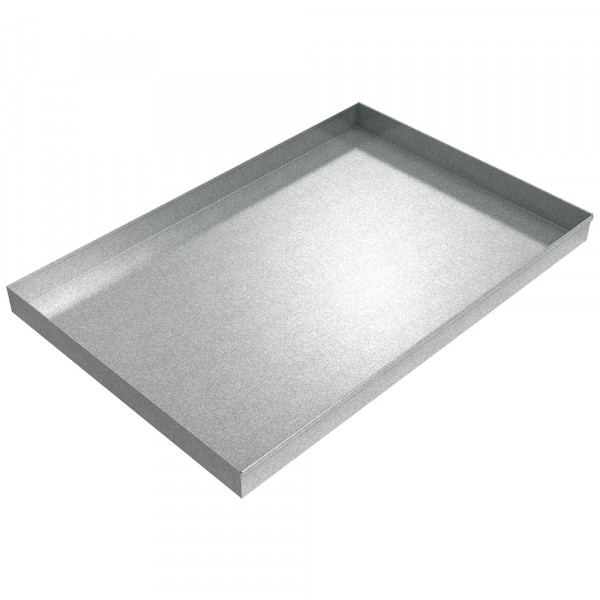 Assembly Drip Pan - 60" x 40" x 4" - Galvanized Steel