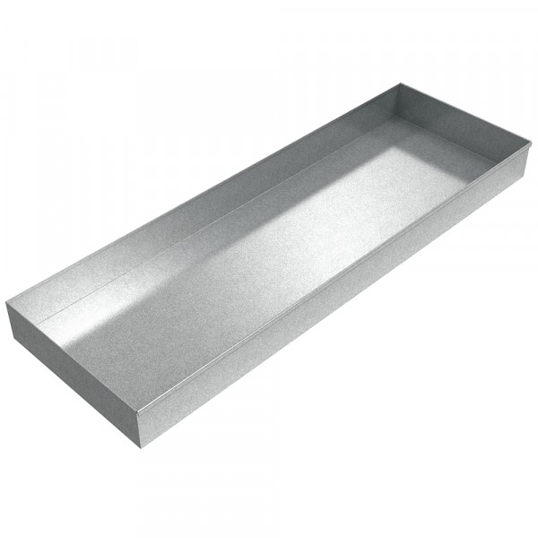 Assembly Drip Pan - 72x24x6 - 14ga Galvanized Steel