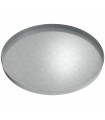 Round Drip Pan - 36" Diameter - Galvanized Steel