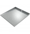 Bargain Galvanized Steel Front-Load Washer Floor Tray with Drain