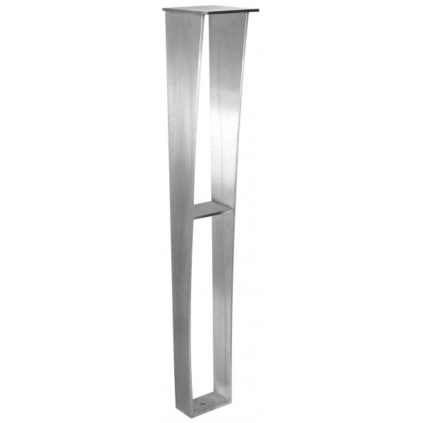 Anteris Countertop Support Leg - 6x5x34.50 - Stainless