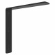 Freedom Hidden Countertop Brackets - 8x2x8 - Black 