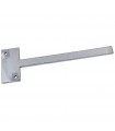  Stud Mounted Shelf Bracket - 8x0.25x2 - Steel