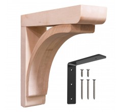 Cumberland Low Profile Wood Corbel-Reinforced