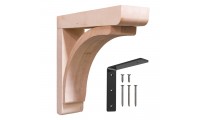 Cumberland Low Profile Wood Corbel-Reinforced