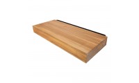 Teak Floating Shelf