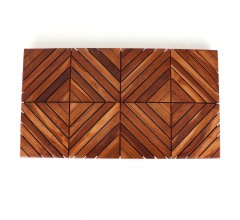 Baro Teak Wood Shower Mat