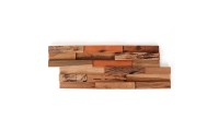 Relic 3D Teak Wood Wall Panels - 12 Pack