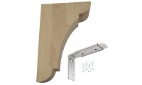 Wood Corbel Bar Bracket