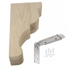 Lexington Bar Bracket Wood Corbel