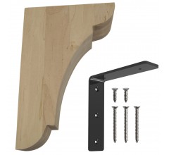 Wood Corbel Bar Bracket