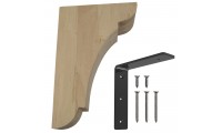 Wood Corbel Bar Bracket