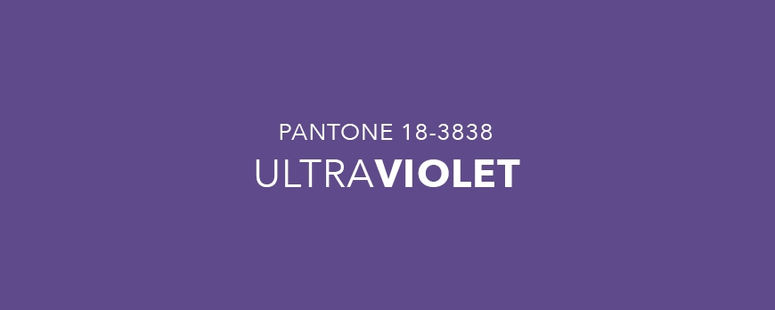 Colors of 2018: PANTONE 18-3838 Ultra Violet