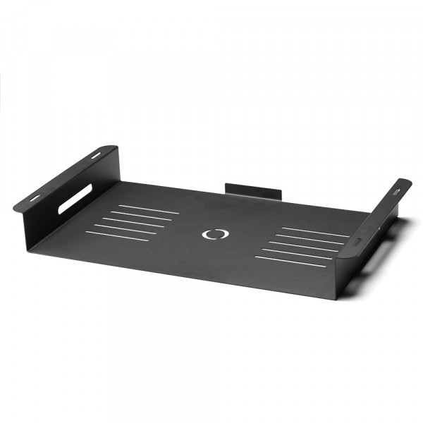 Under Desk Laptop Mount - 2.375"H x 19.5"W x 11.12"D - Black			