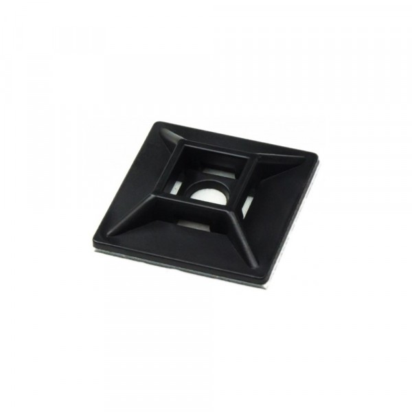 50 - Black Cable Tie Mounts