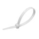 100 - 5.5" White Cable Ties